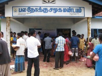 Sri Lanka floods 2011 displaced people