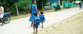 'Each gift provides a child or teacher with apparel which identifies them as part of an Ocean Stars school.'