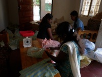 Ocean Stars weighing donations