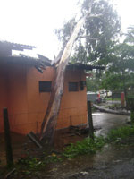 Sri Lanka storm damage