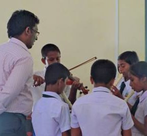 Music off Canvas in Sri Lanka