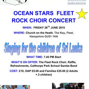 Fleet Rock Choir Concert