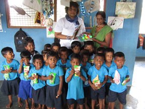 Preschool class in Sri lanka