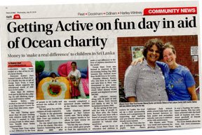 Ocean Stars newspaper article