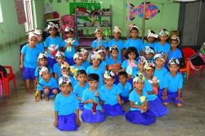 Students in Sri Lanka