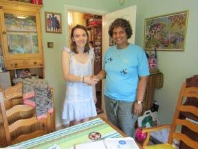 Hannah our intern for 2017