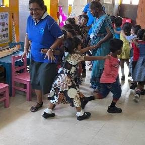 Children Dancing in Sri Lanka