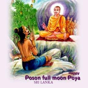 Poson Poya day