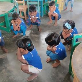 Sri Lanka Children Yoga Class